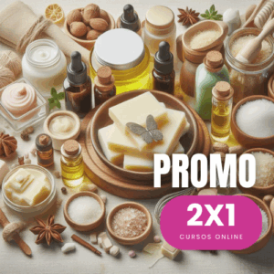 Curso Cosmética natural online oferta 2x1. Emprender en cosmética